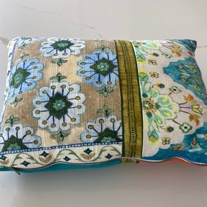 Anthropologie FUN pillow 18x13 in